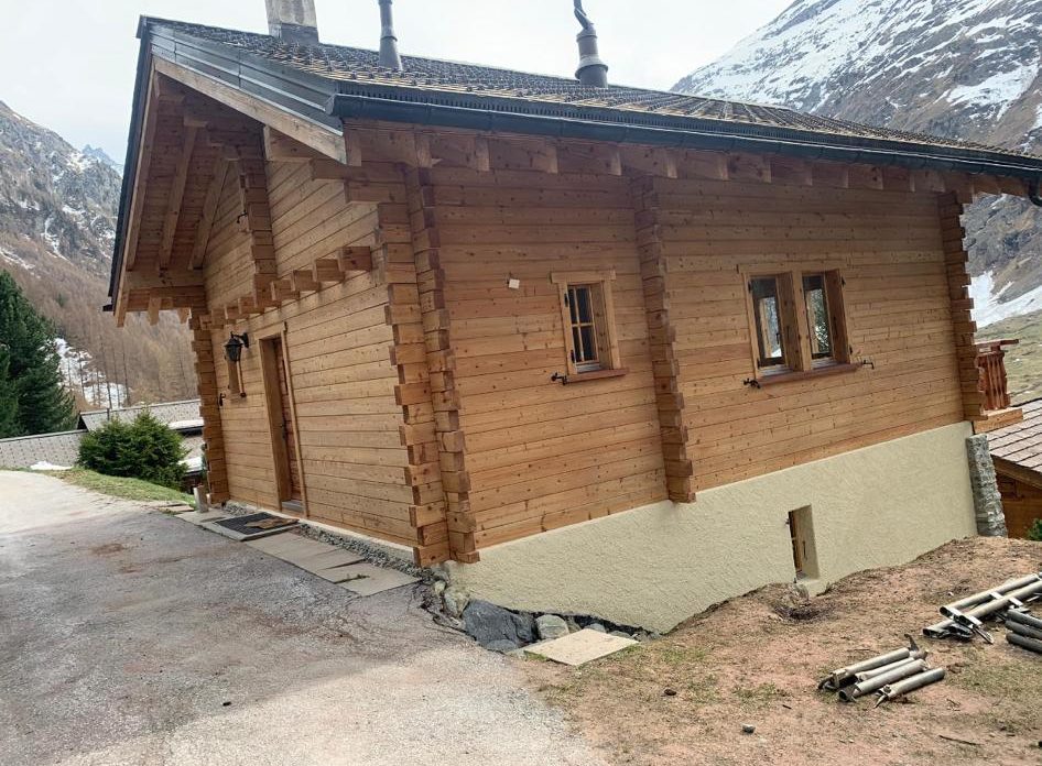 sablage chalet