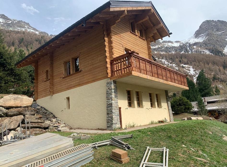 sablage chalet